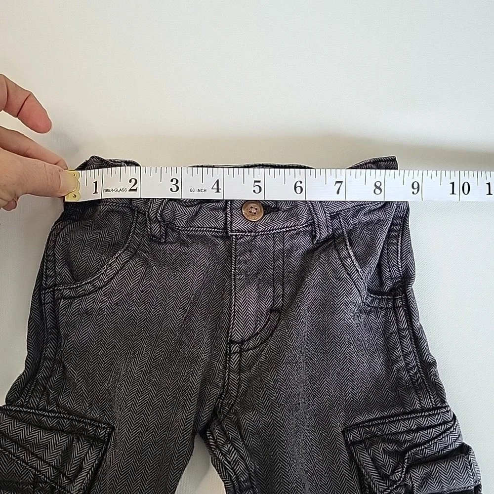 OSHKOSH B'gosh Infant Gray Cargo Style Pants Sz 9M‎ Baby